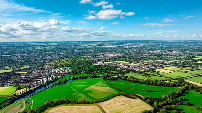 Green Spaces and Riverside Living