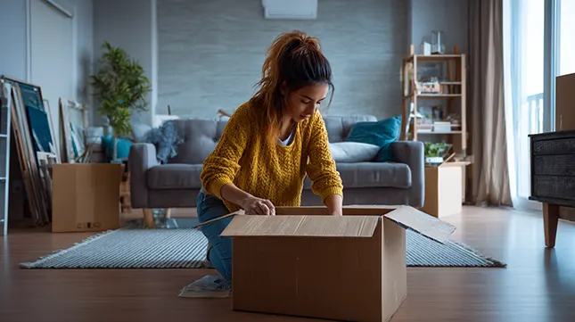 3. Unpack essentials first