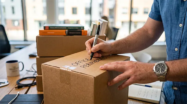 Packing and Asset Management for a Commercial Move.