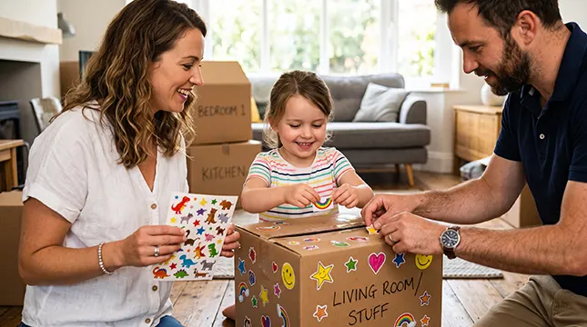 Getting Your Children Involved in Packing