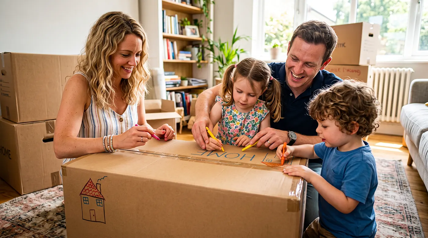 Read more about the article Moving House With Children: A Practical Guide for Lincoln & Lincolnshire Families (2026)